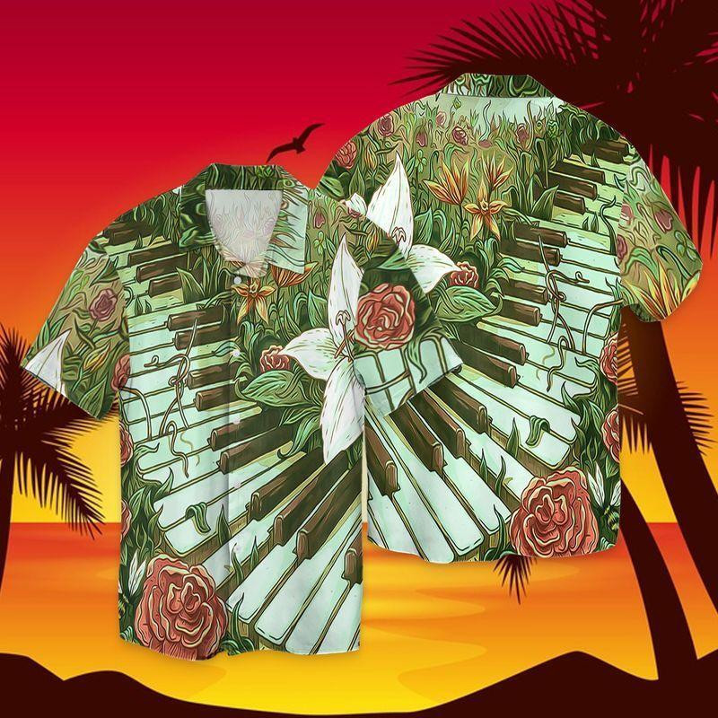 Piano Hawaiian Shirt
