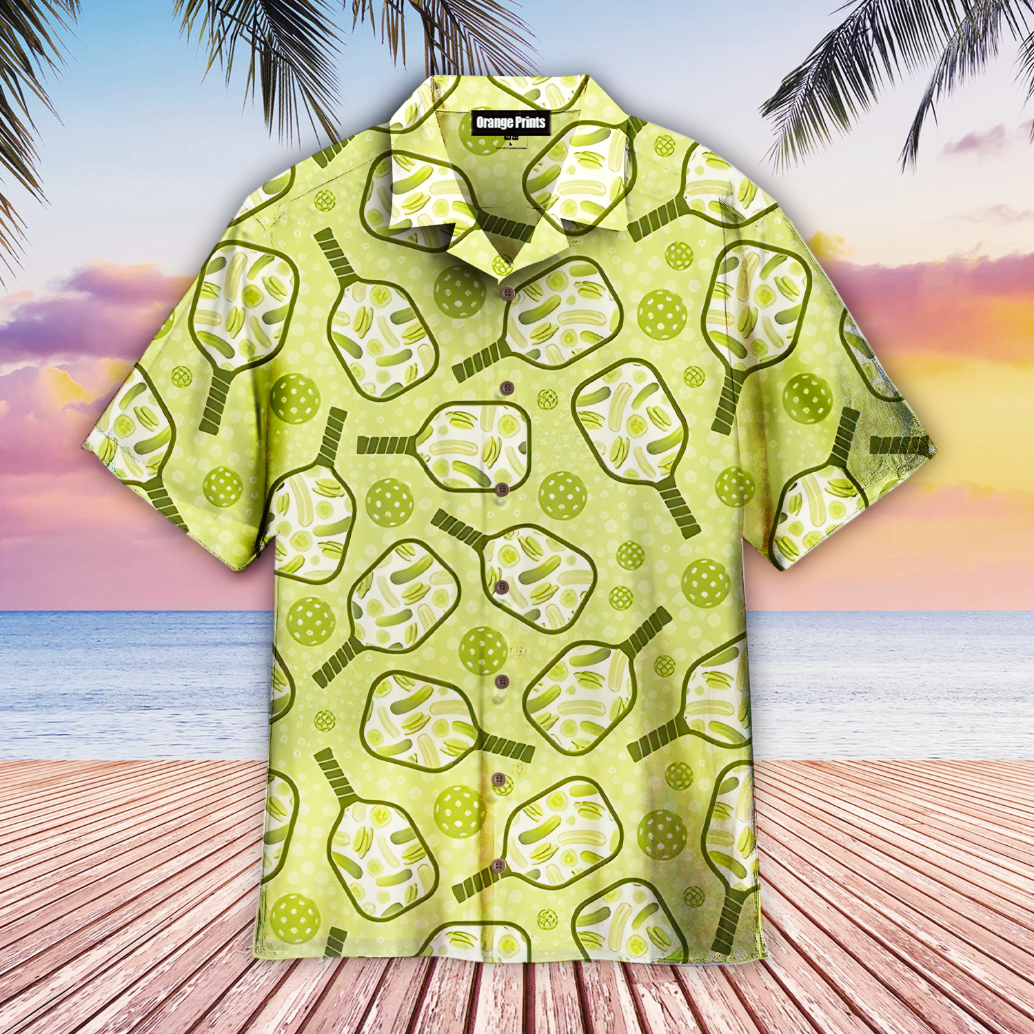 Pickleball Nature Hawaiian Shirt
