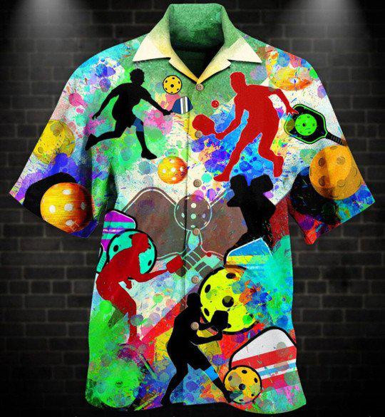 Pickleball Play Smarter Not Harder Hawaiian Shirt