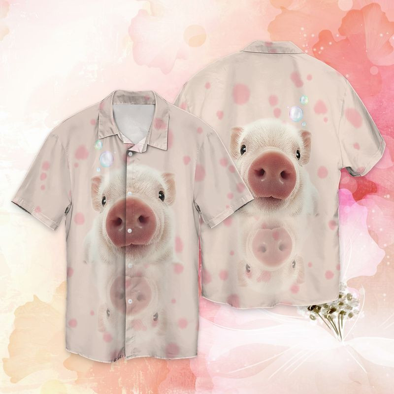 Pig Lovely Hawaiian Shirt