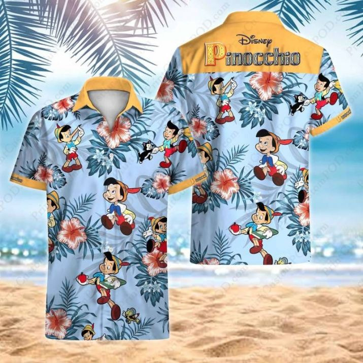 Pinocchio Hawaiian Shirt