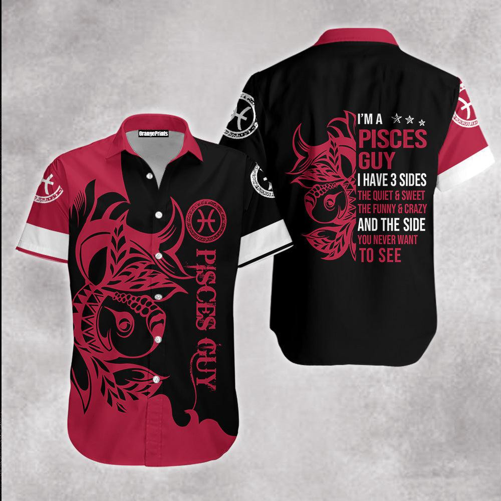 Pisces Guy Hawaiian Shirt