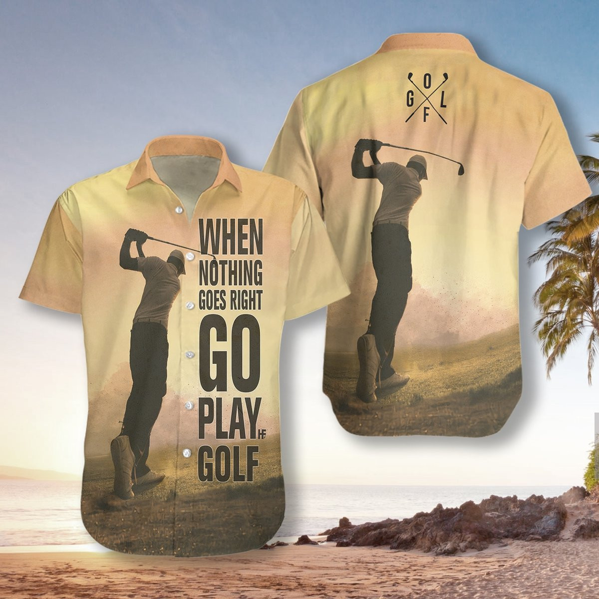 Play Golf Hawaiian Shirt