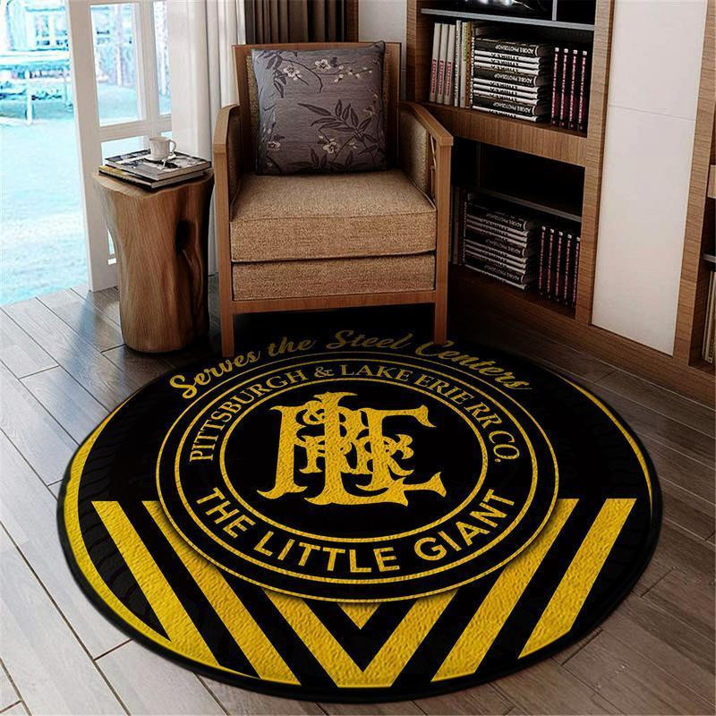 Ple Living Room Round Rug Carpet Bedroom Livingroom Home Decor - Image 4