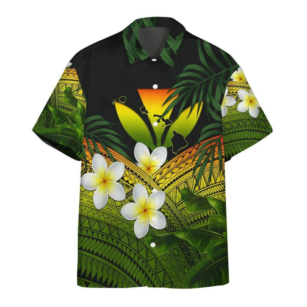 Plumeria Native Hawaiian Shirt