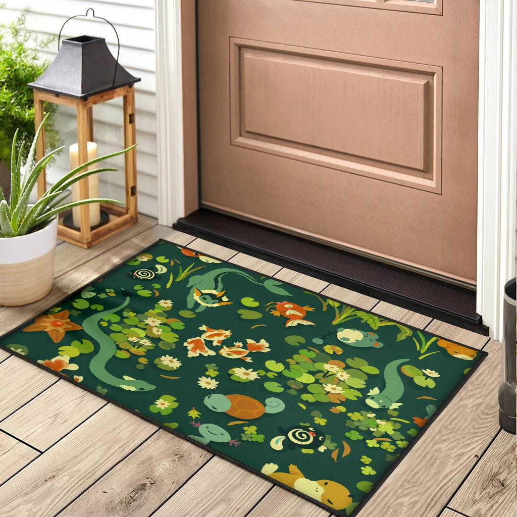 Pokemon Green Rubber Doormats - Image 3