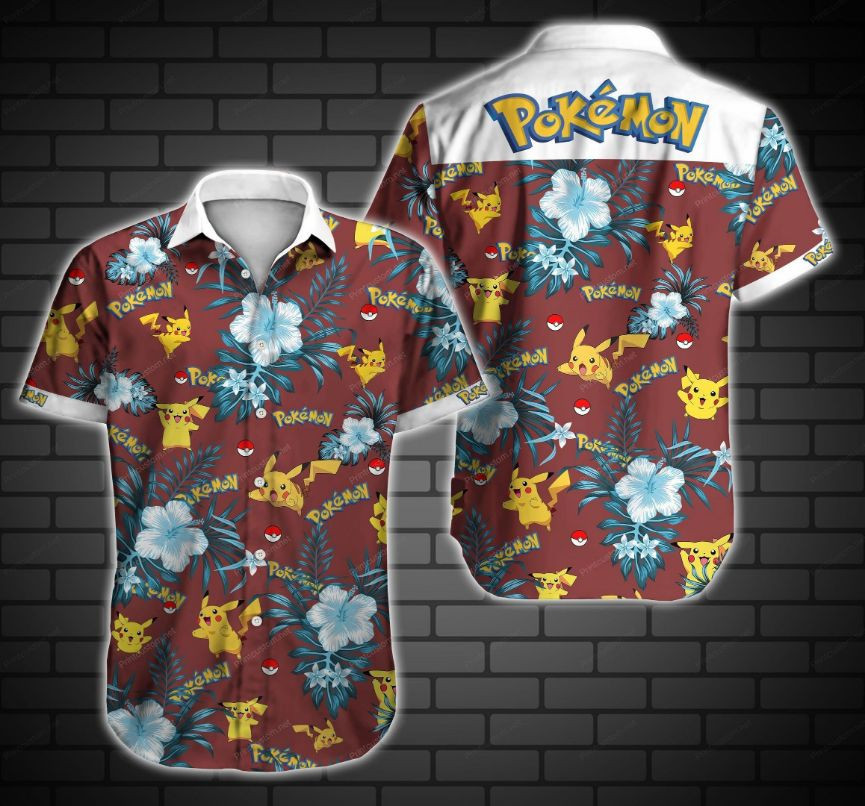 Pokemon Ii Hawaiian Shirt
