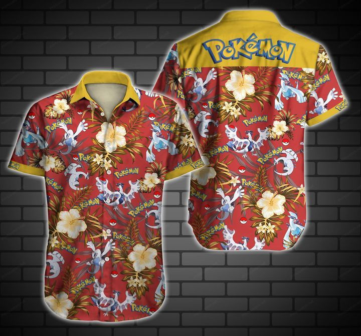 Pokemon V Hawaiian Shirt