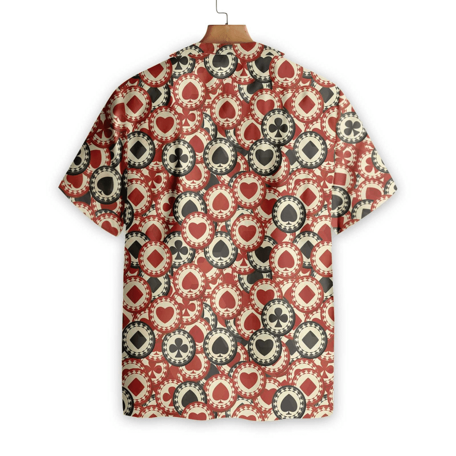 Poker Chip Casino Hawaiian Shirt