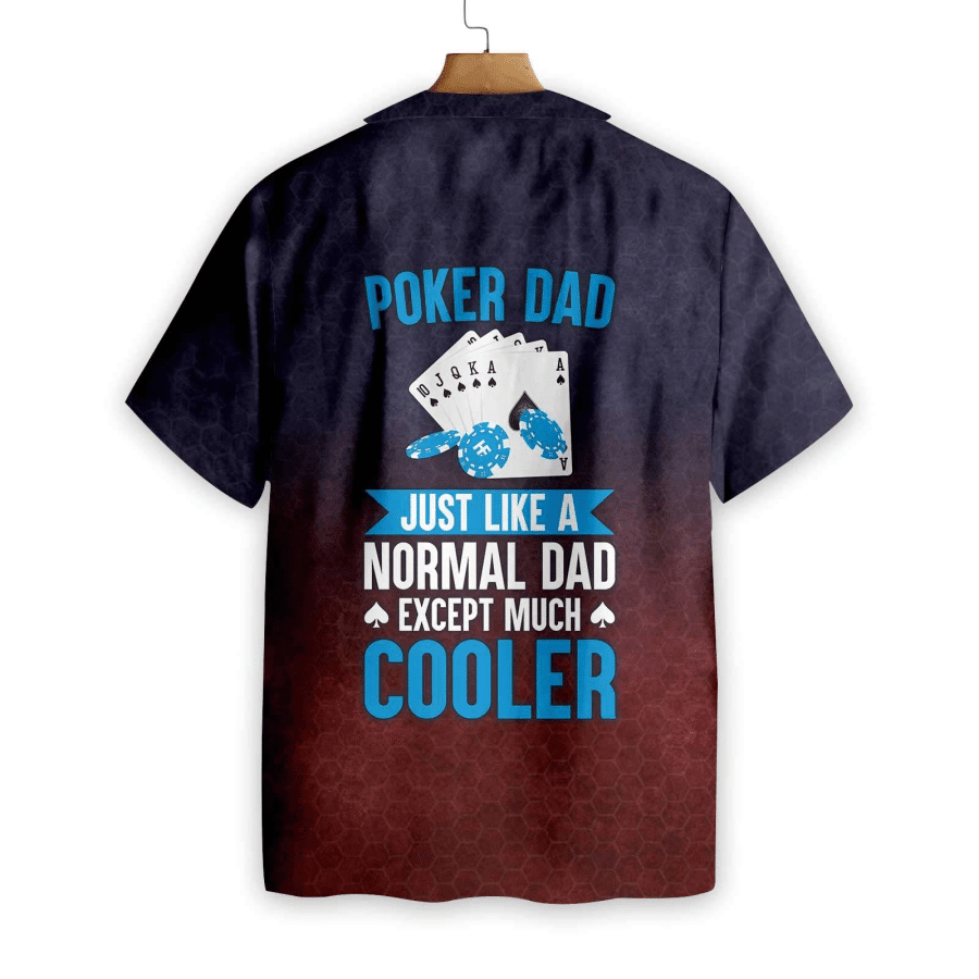 Poker Dad Hawaiian Shirt