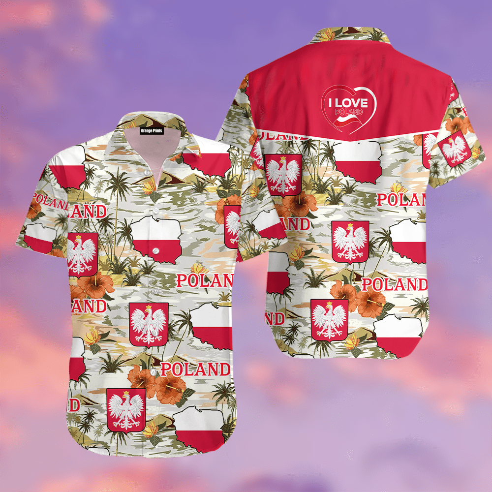 Poland Hawaiian Shirt