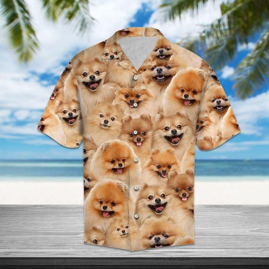 Pomeranian Hawaiian Shirt