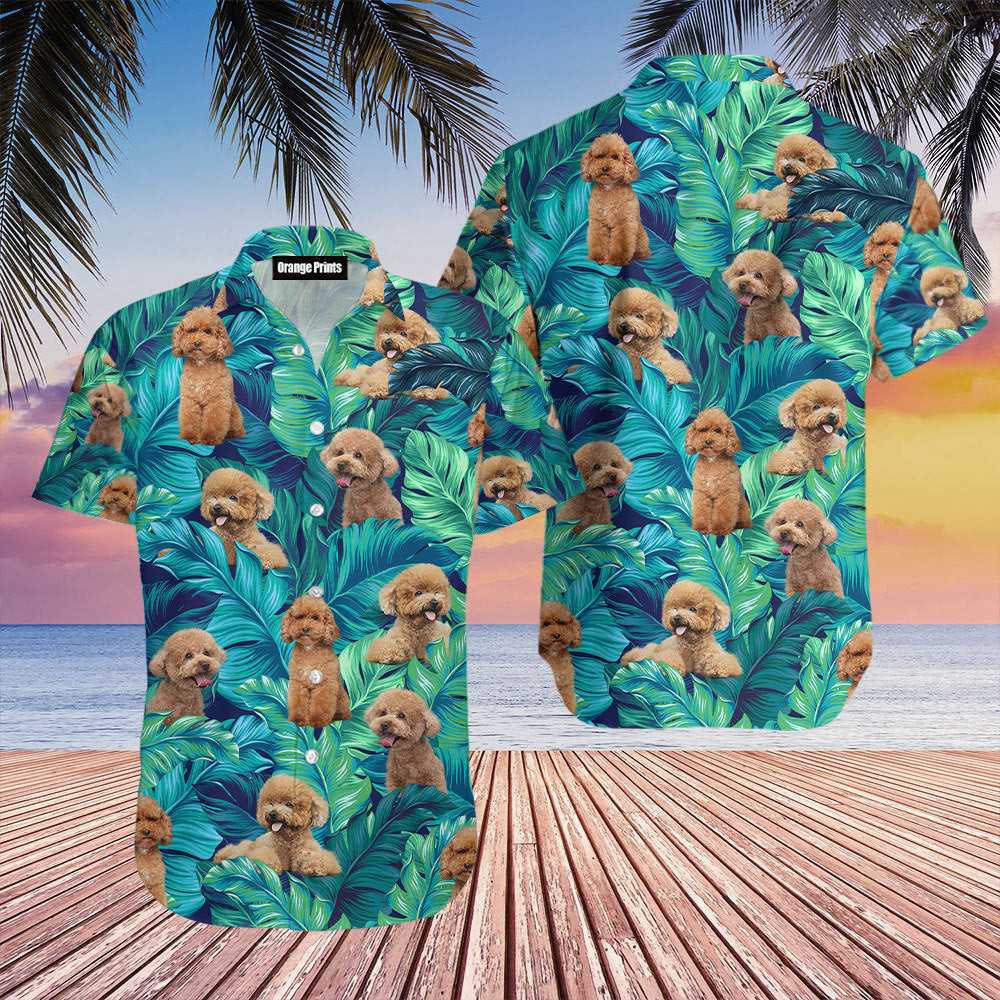 Poodle Hawaiian Shirt
