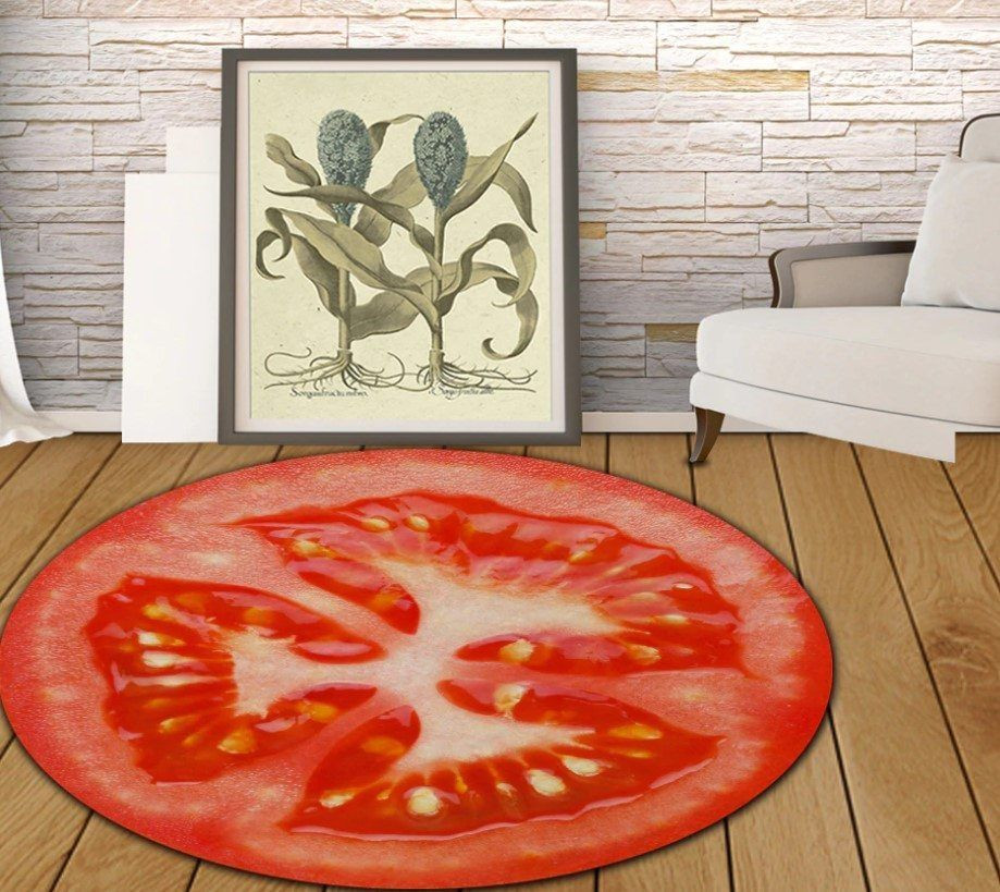 Potato Round Rug Carpet Bedroom Livingroom Home Decor