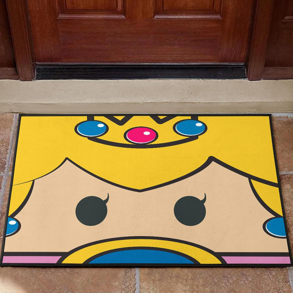 Princess Mario Rubber Doormats