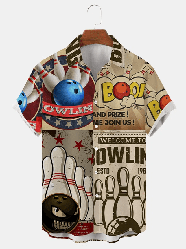 Products Bowling Hawaiian Shirt