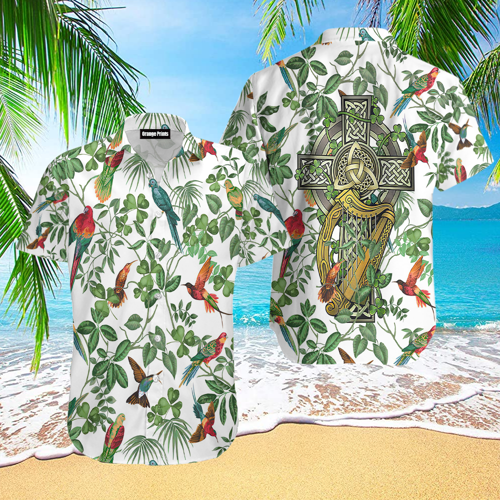 Products Irish Saint Patrick's Day Hawaiian Shirt