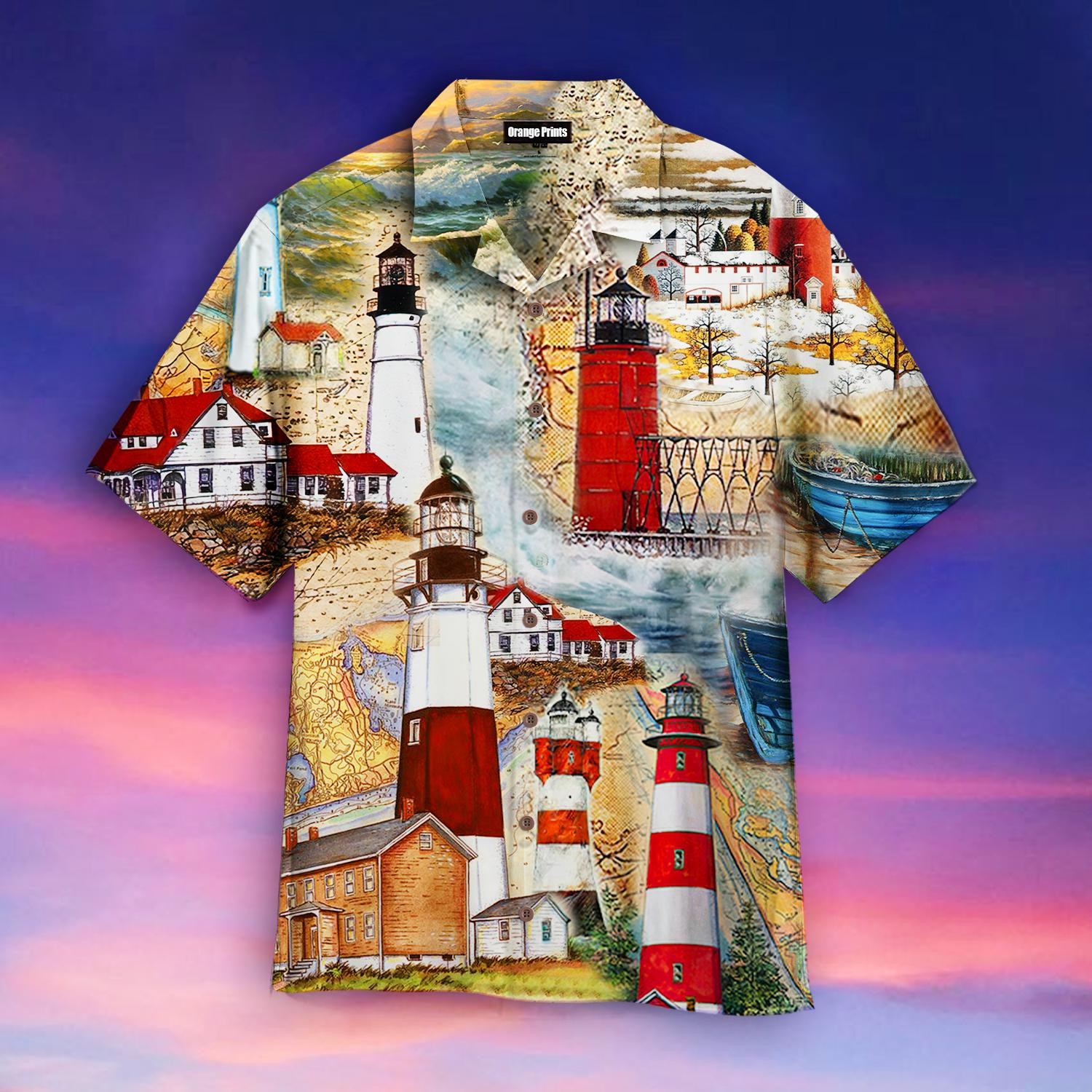 Products The Past Is A Lighthouse, Not A Port Hawaiian Shirt