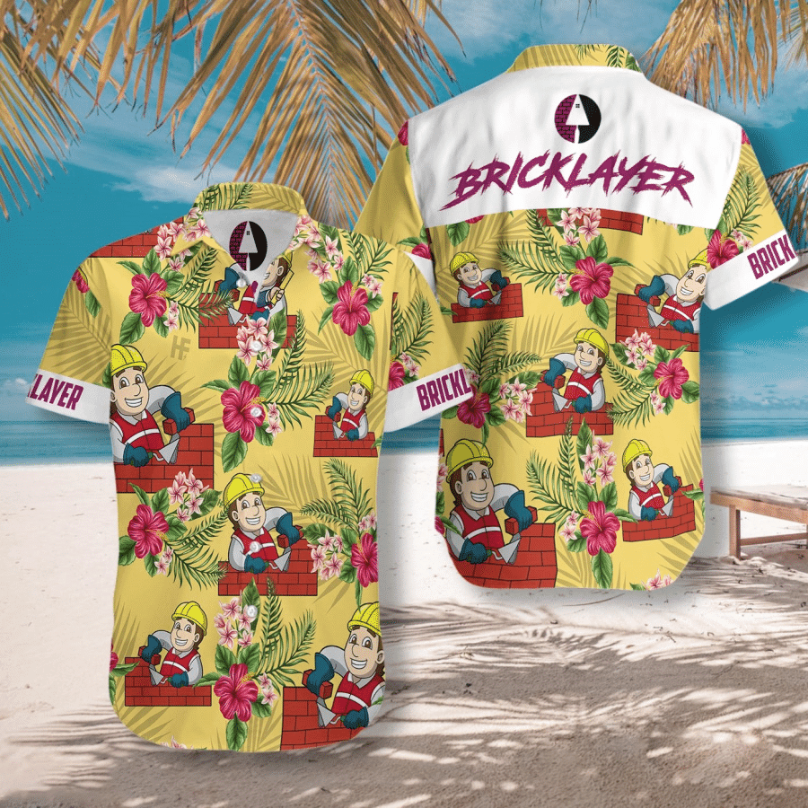 Proud Bricklayer Hawaiian Shirt