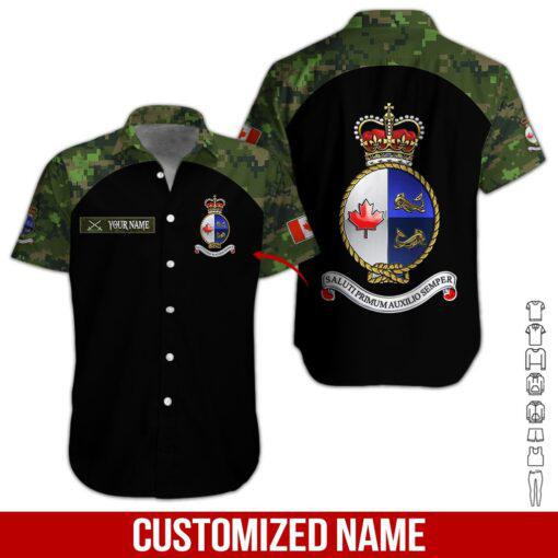 Proud To Be Canadian Personalized Hawaiian Shirt