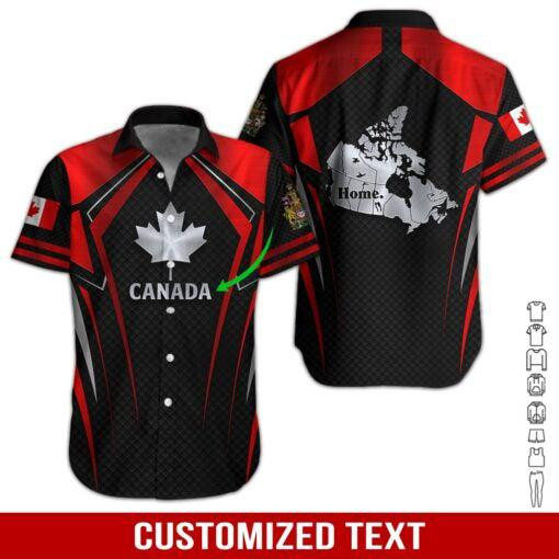 Proud To Be Canadian Personalized Hawaiian Shirt