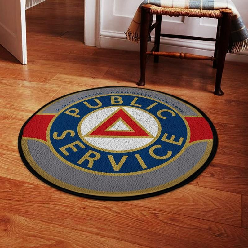 Public Living Room Round Rug Carpet Bedroom Livingroom Home Decor