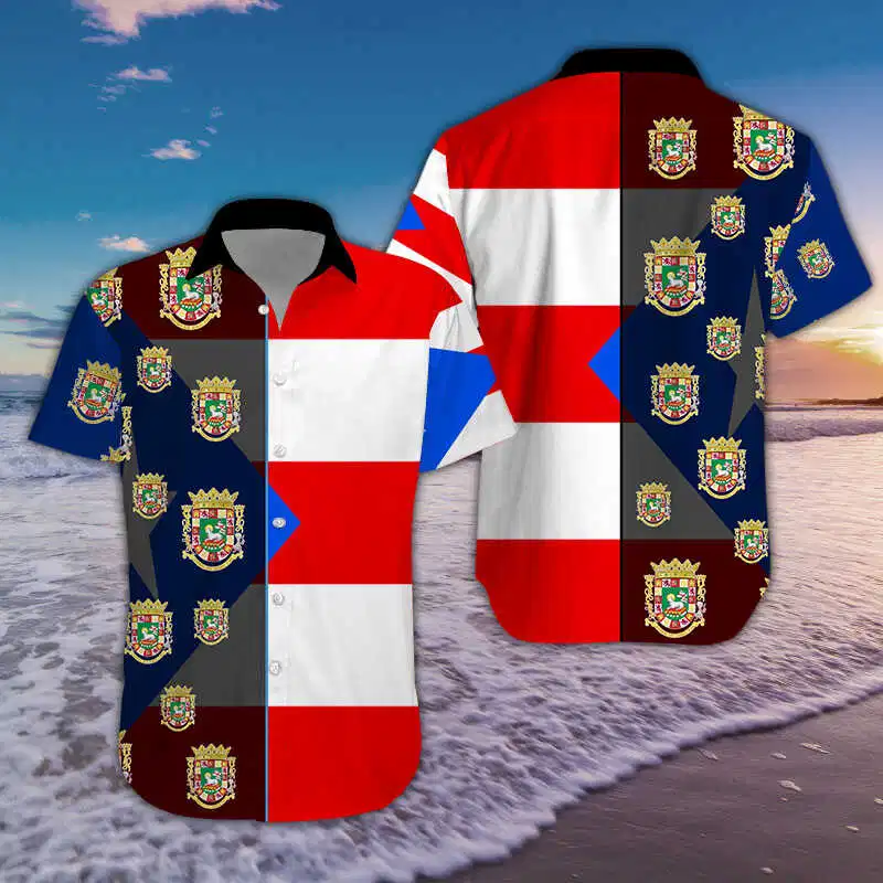 Puerto Rico Hawaiian Shirt