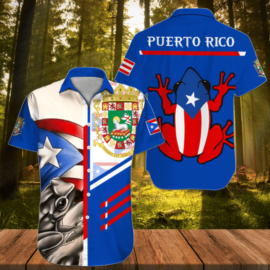 PUERTO RICO Hawaiian Shirt