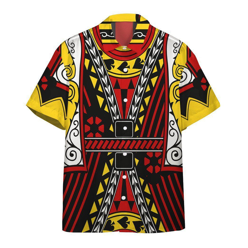 Queen Of Spades Hawaiian Shirt
