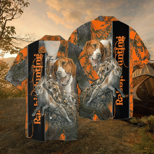 Rabbit Hunting Hawaiian Shirt