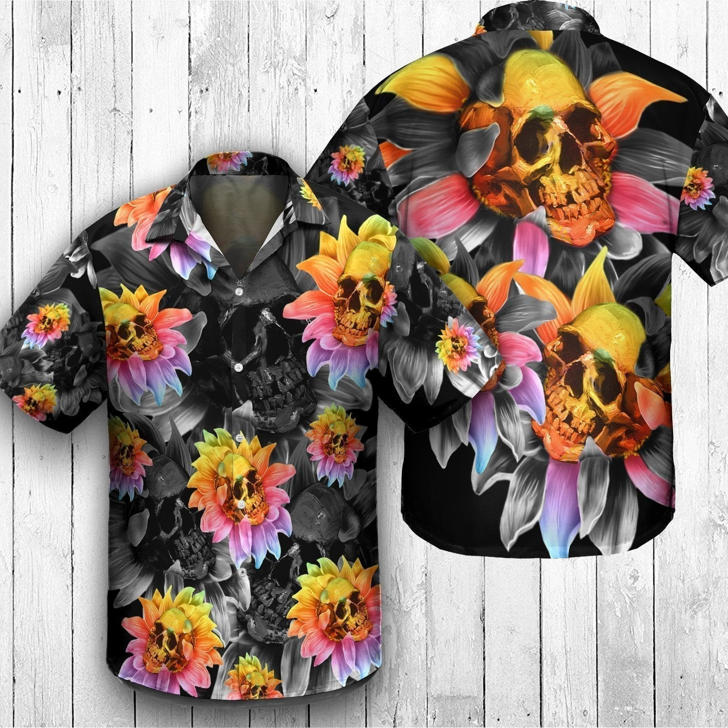 Rainbow Hawaiian Shirt