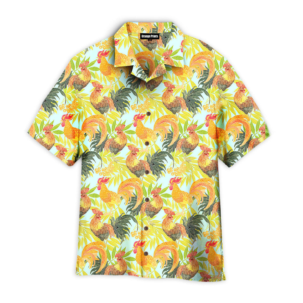 Red Rooster Chicken Whisperer Hawaiian Shirt