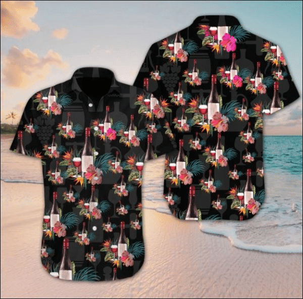 Red Wine Hawaiian Shirt