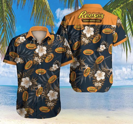 Reeses Peanut Butter Cups Hawaiian Shirt