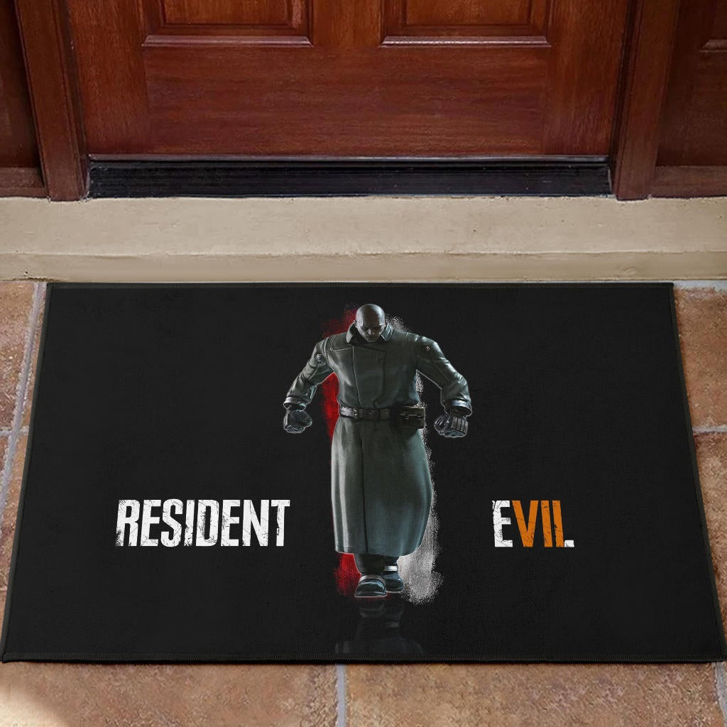 Resident Evil Game Rubber Doormat - Evil Tyrant 3D Artwork Rubber Doormat Home Decor