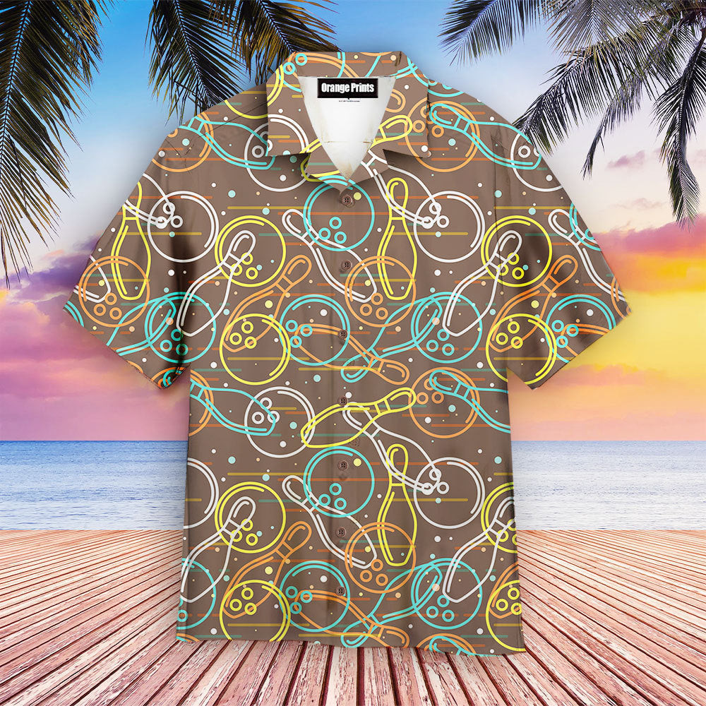 Retro Bowling Hawaiian Shirt