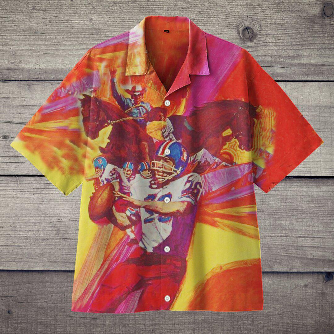 Riding And Rugby Hawaiian Shirt