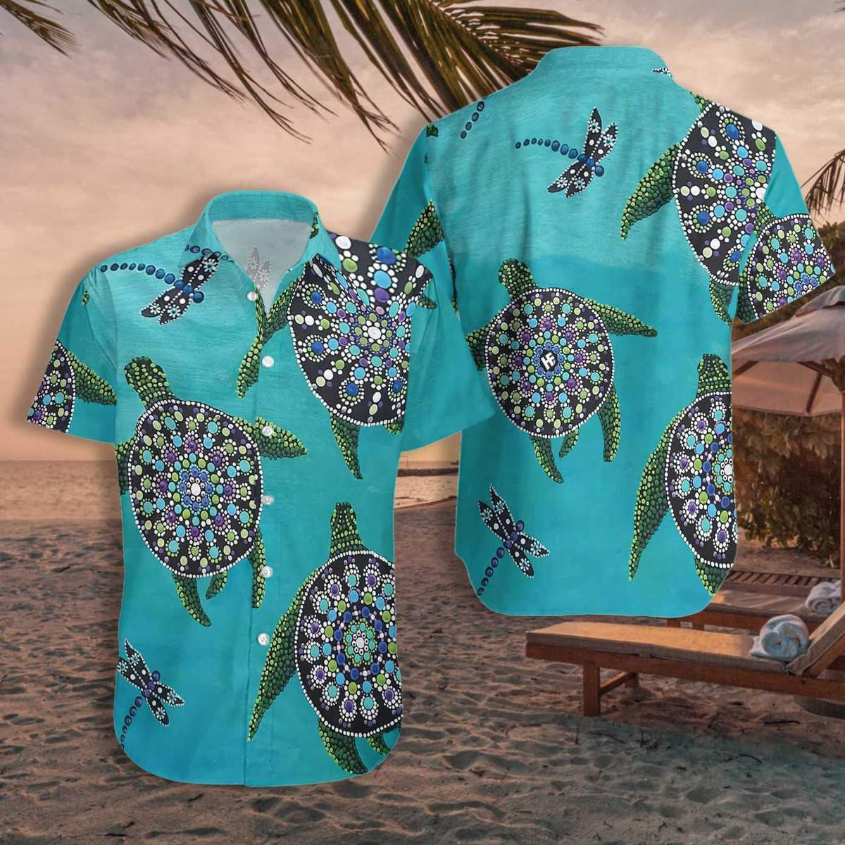 Rock Turtle Hawaiian Shirt