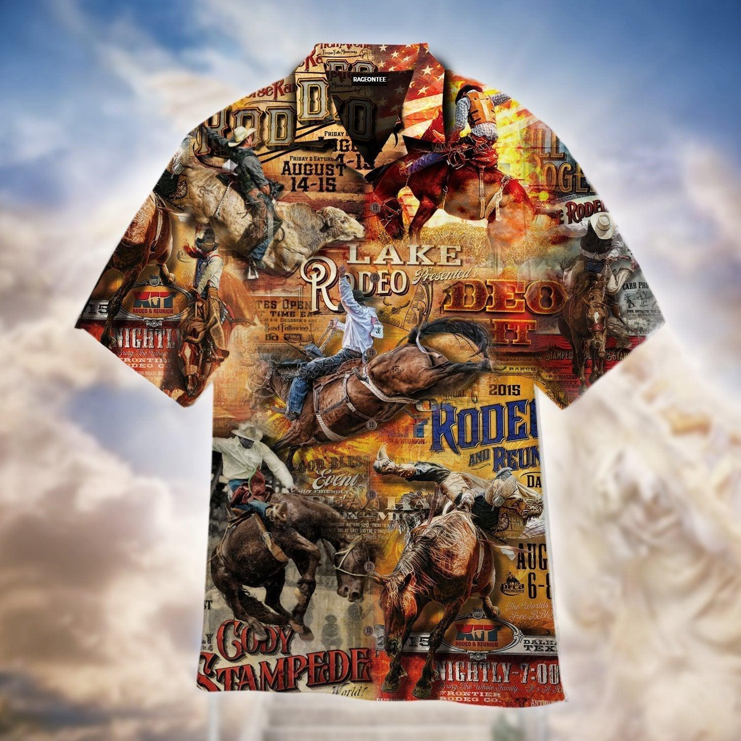 Rodeo And Reunion Hawaiian Shirt
