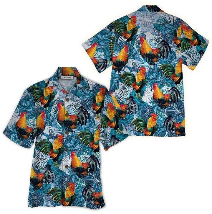 Rooster Hawaiian Shirt