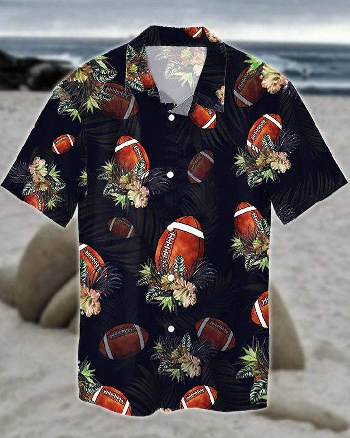 Rugby Football Tropical Hawaiian Shirt