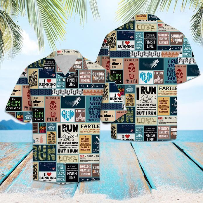 Running Life Hawaiian Shirt