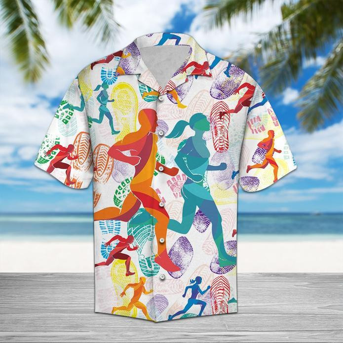 Running Lovers Hawaiian Shirt