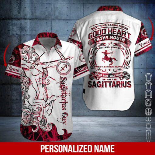 Sagittarius Guy Personalized Hawaiian Shirt
