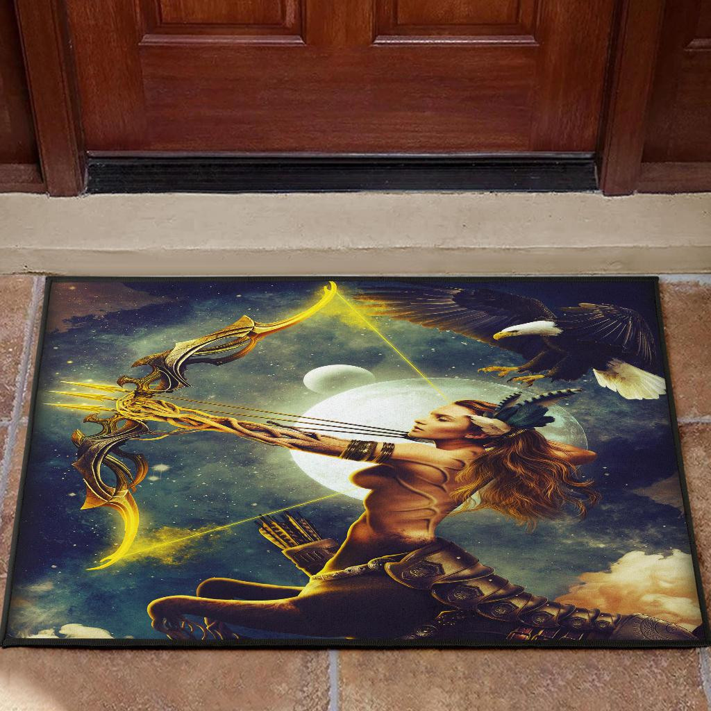 Sagittarius Rubber Doormats