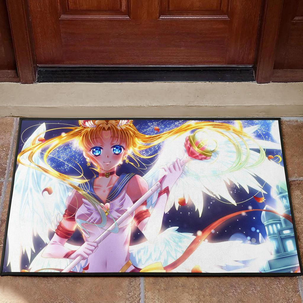 Sailor Moon Art Anime Rubber Doormats