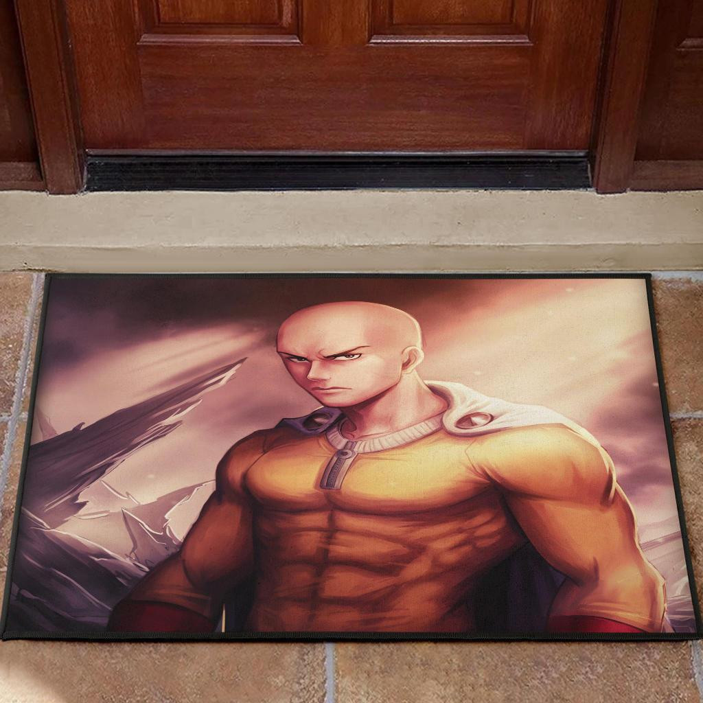 Saitama One Punch Man 2018 Rubber Doormats