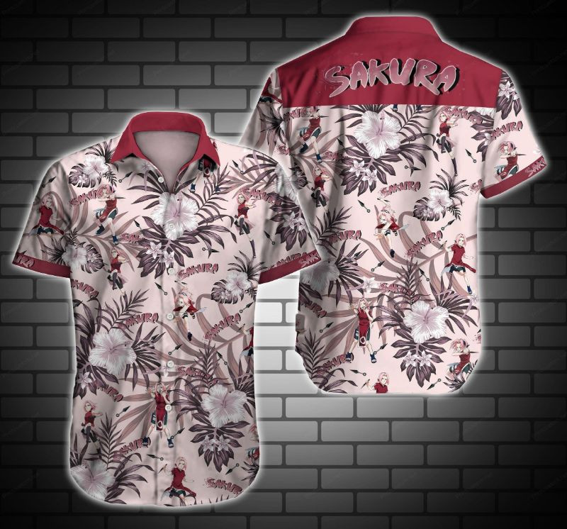Sakura Haruno Hawaiian Shirt