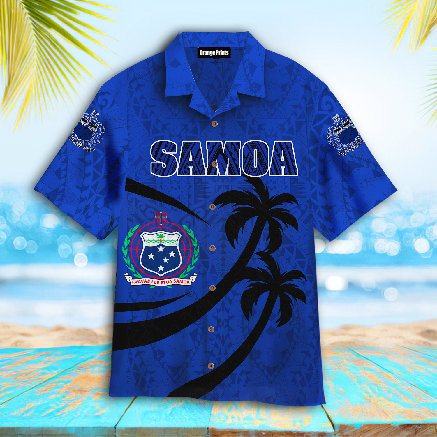 Samoa Polynesian Hawaiian Shirt