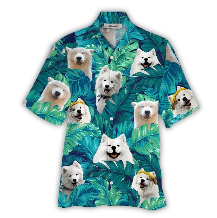 Samoyed Hawaiian Shirt